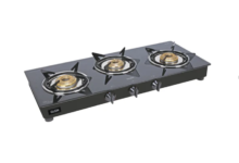Switching to Efficiency & Functionality: 3-Burner Gas Stove